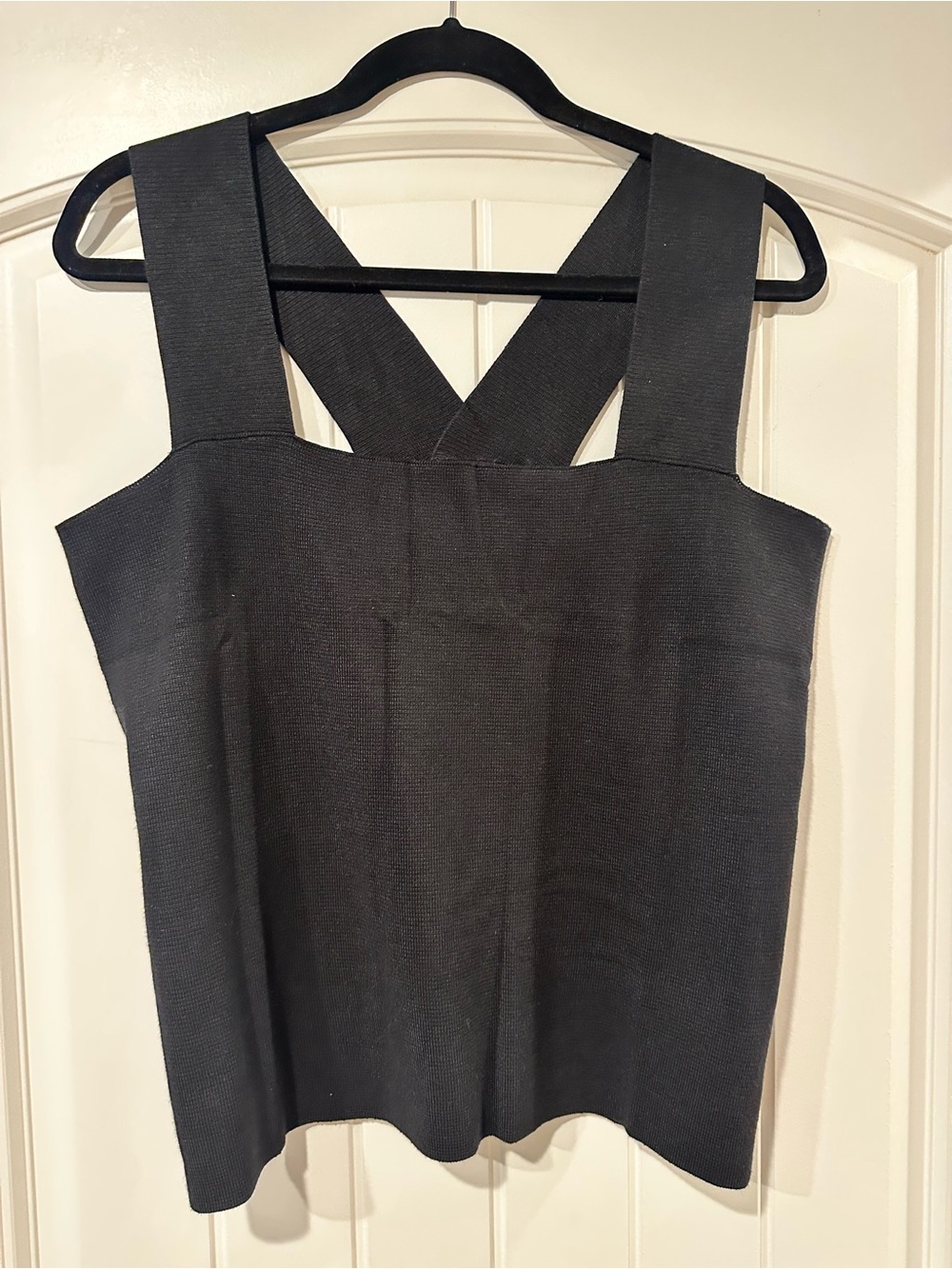 Black Crossback Tank